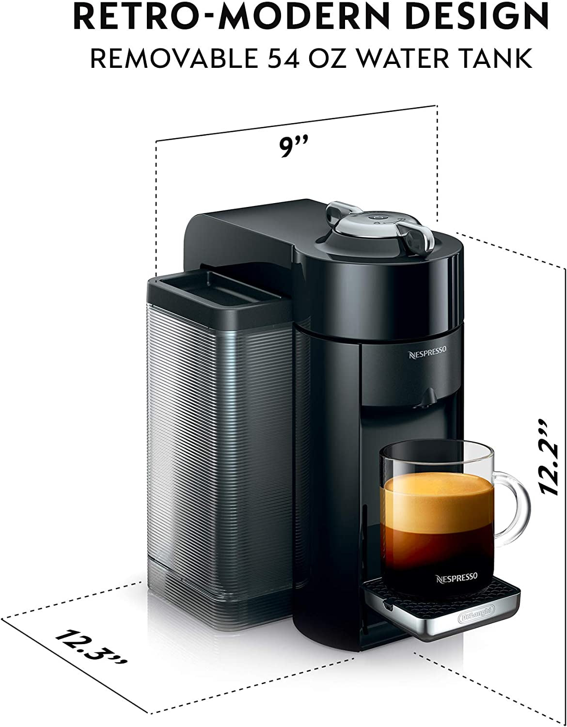 Vertuo Coffee and Espresso Machine by De'Longhi