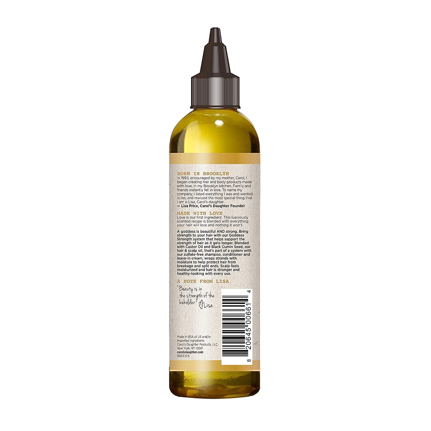 Carol'S Daughter Goddess Strength 7 Oil Blend Scalp and Hair Oil for Wavy, Coily