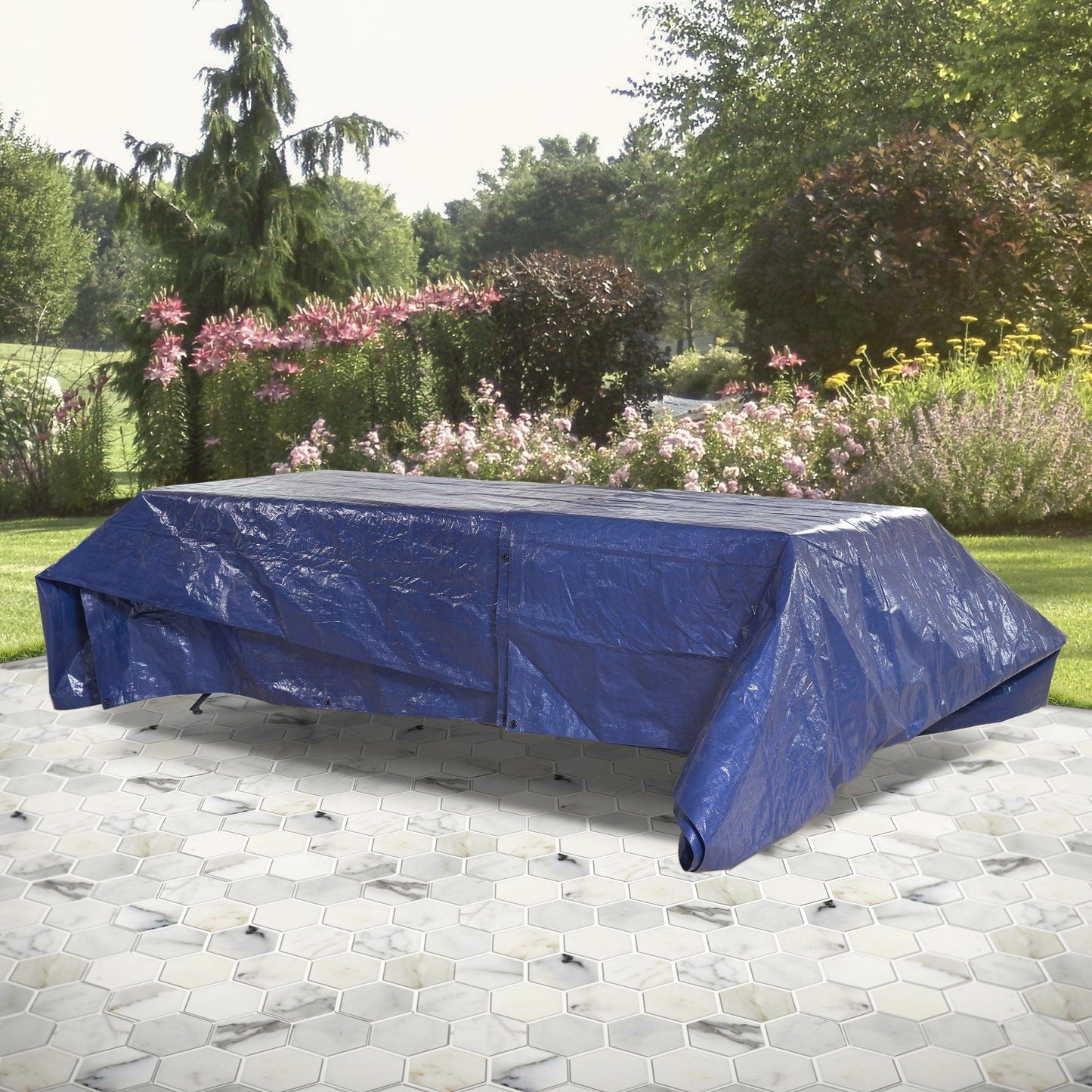 Medium-Duty Tarp, 24’ X 40’, Material PE