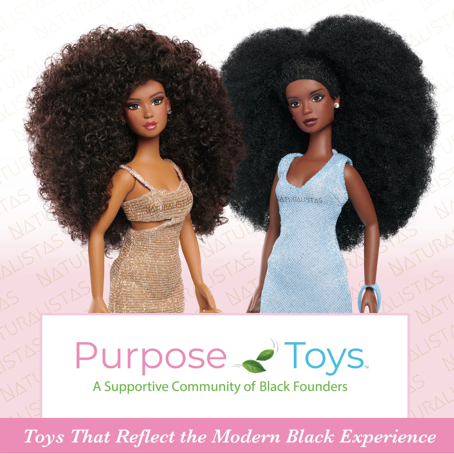 11-Inch Liya Fashion Doll and Accessories with 4C Textured Hair and Deep Brown Skin Tone