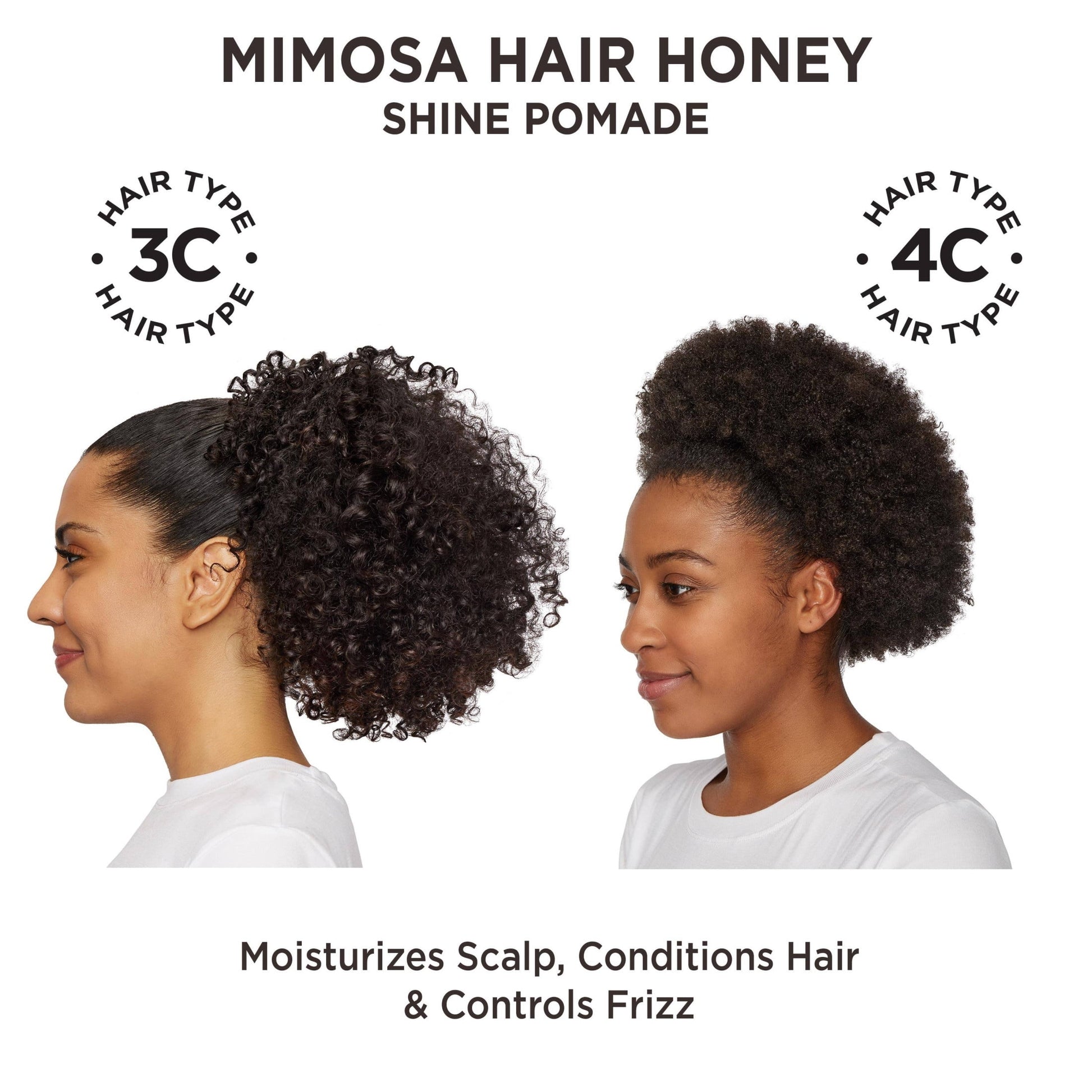 Mimosa Hair Honey Moisturizing Shine Enhancing Curly Hair Pomade, 8 Oz