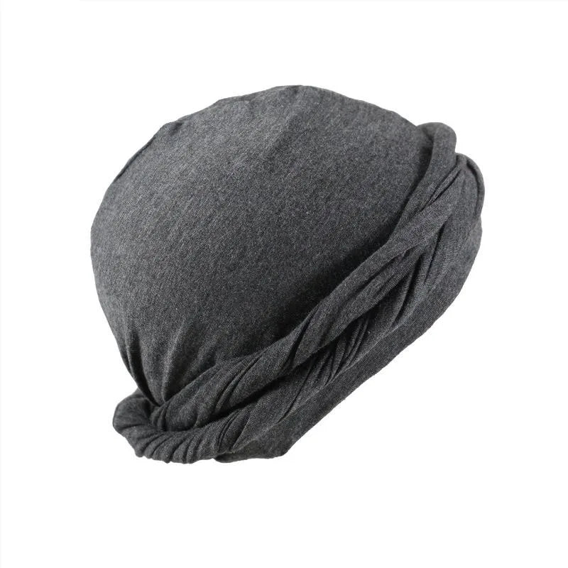 Nation Elastic Men's Turban Hat Satin Lining Stretchy Men Bandana Indian Cap Fashion Male Hip Hop Caps Headband Biker Headwrap