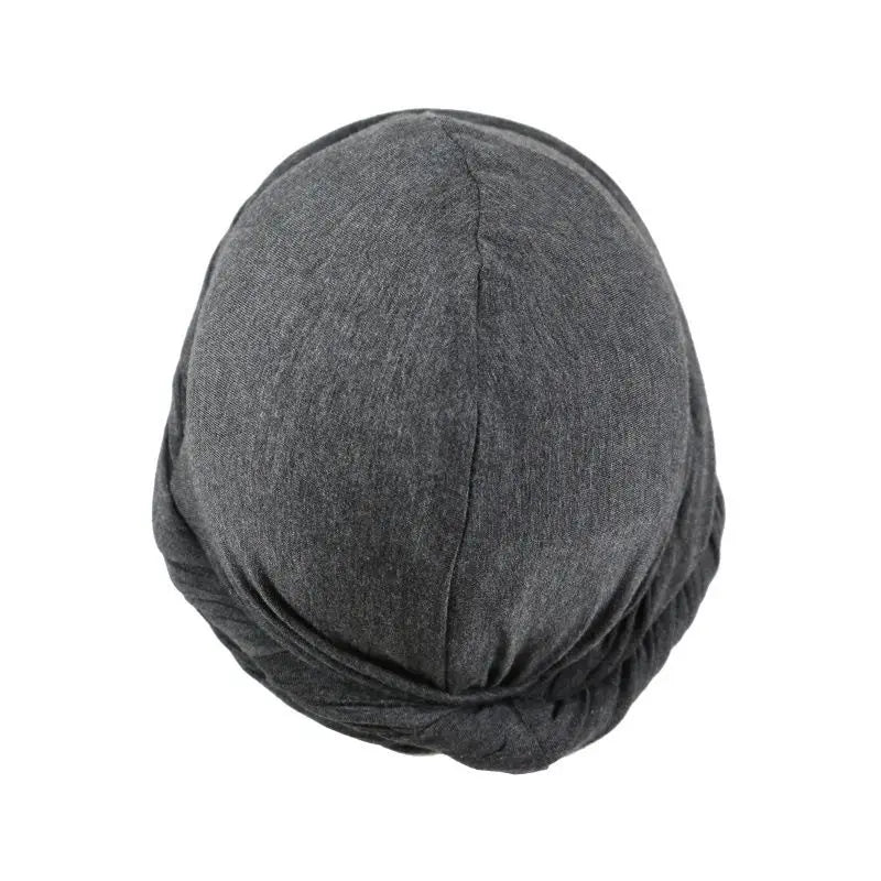 Nation Elastic Men's Turban Hat Satin Lining Stretchy Men Bandana Indian Cap Fashion Male Hip Hop Caps Headband Biker Headwrap