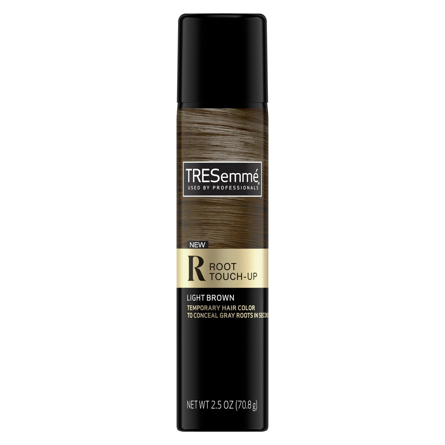 Tresemme Temporary Hair Color Root Touch-Up Spray for Light Brown Hair Ammonia-Free, 2.5 Oz