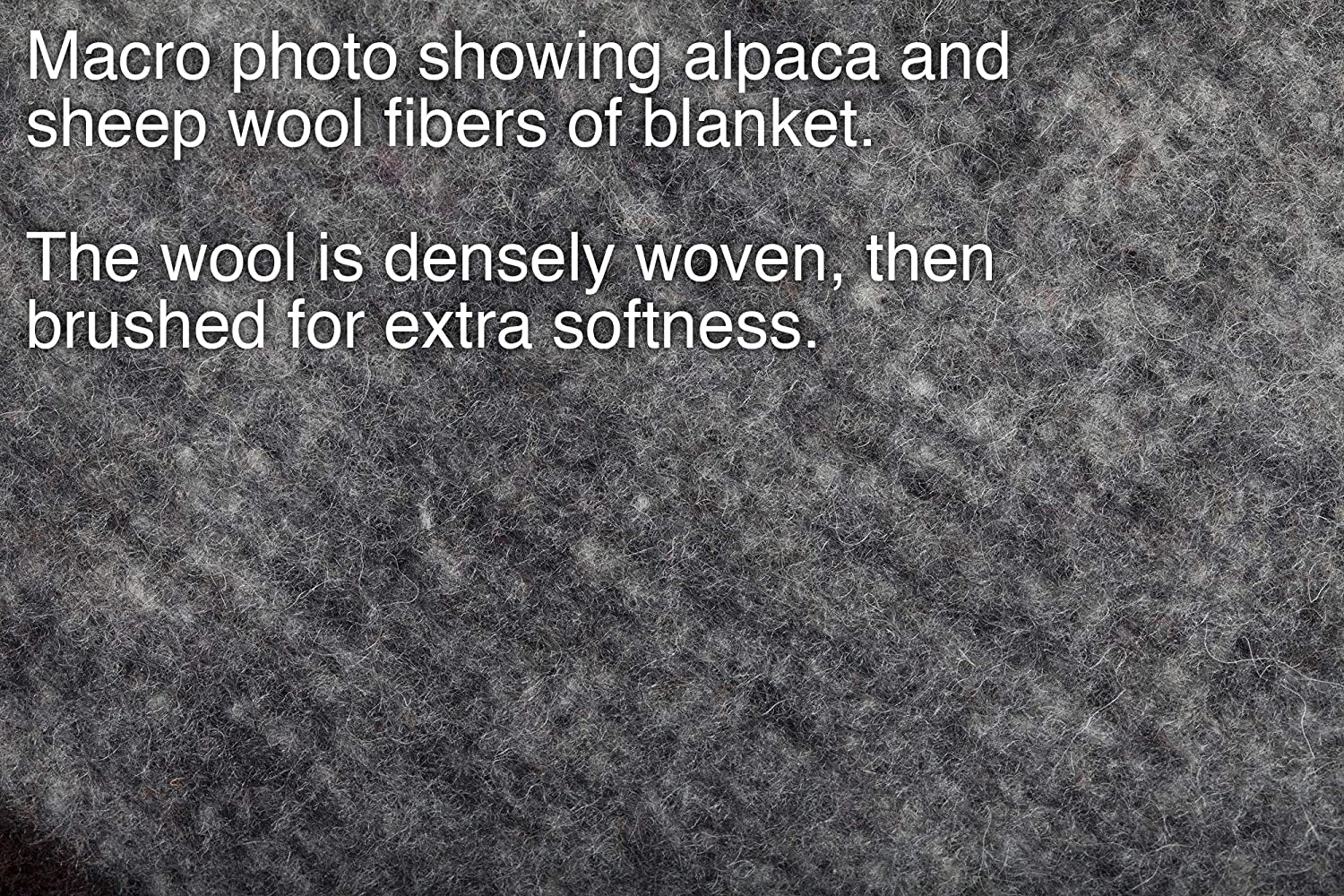 100% Natural Alpaca and Merino Wool Blanket, Andean Collection,King Size Blanket - Thick, Soft and Warm, Rustic Woven Blanket, Made in Peru