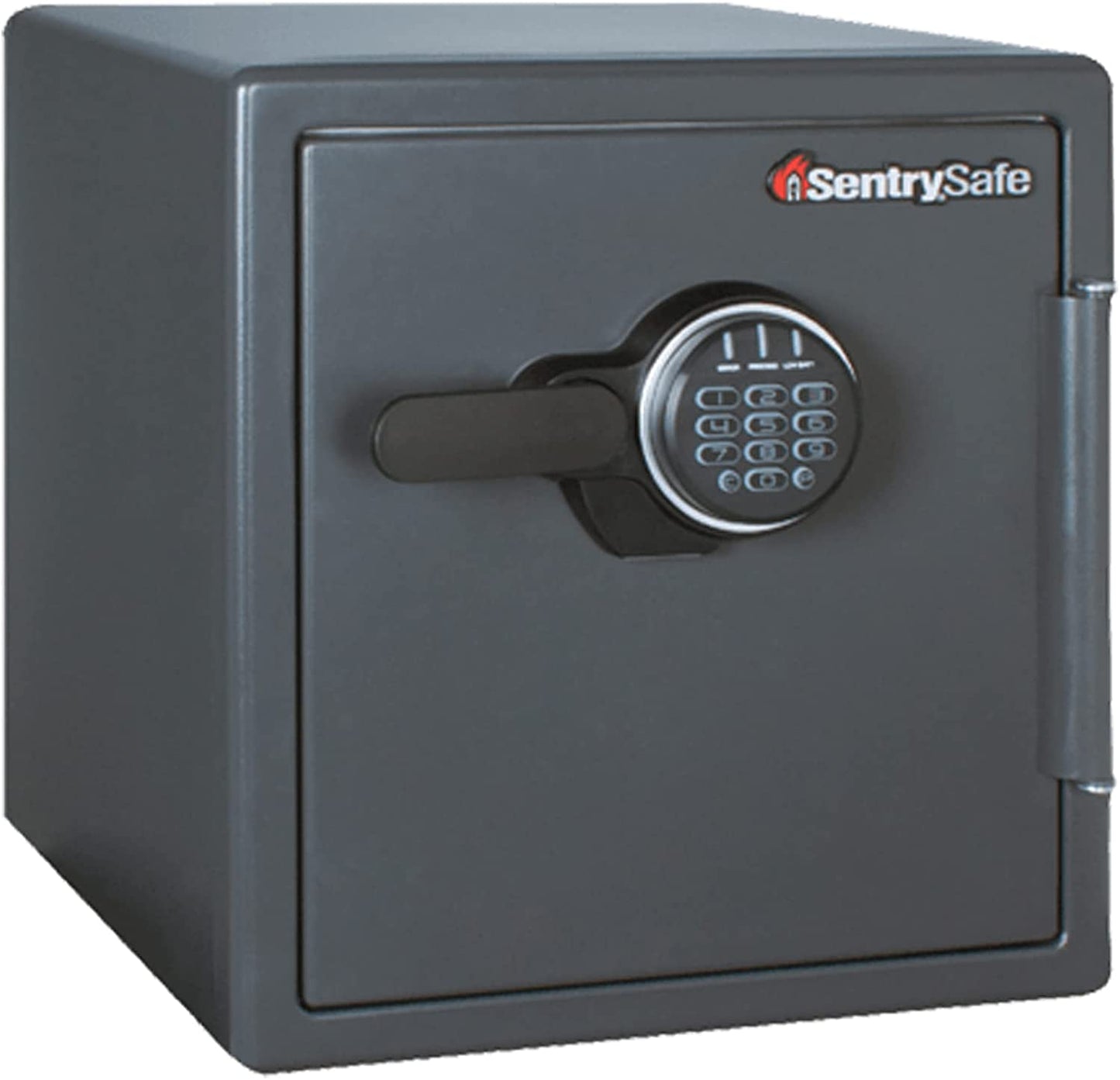 SF123ES Fireproof Safe with Digital Keypad, 1.23 Cubic Feet, Black