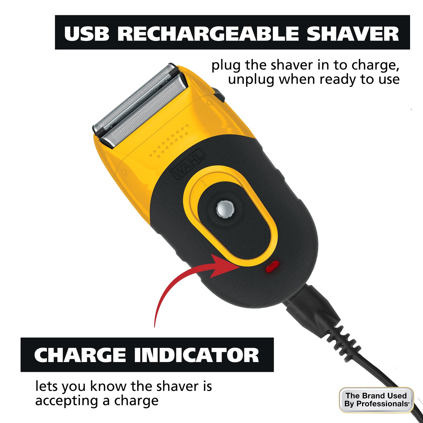 Compact Life Proof Rechargeable Lithium Ion Flex Foil Shaver for Men, 3023681