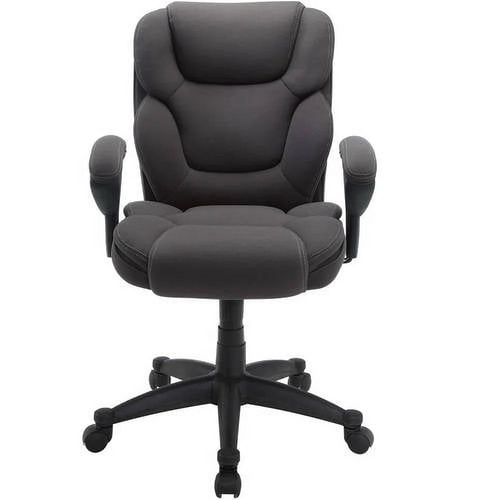 Commercial Grade Task Office Chair, Supports up to 300 Lbs., Dark Gray